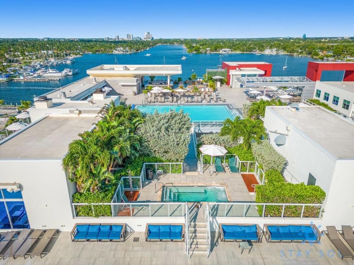 Rooftop Pool - Hollywood Beach Boardwalk Eksteriør bilde