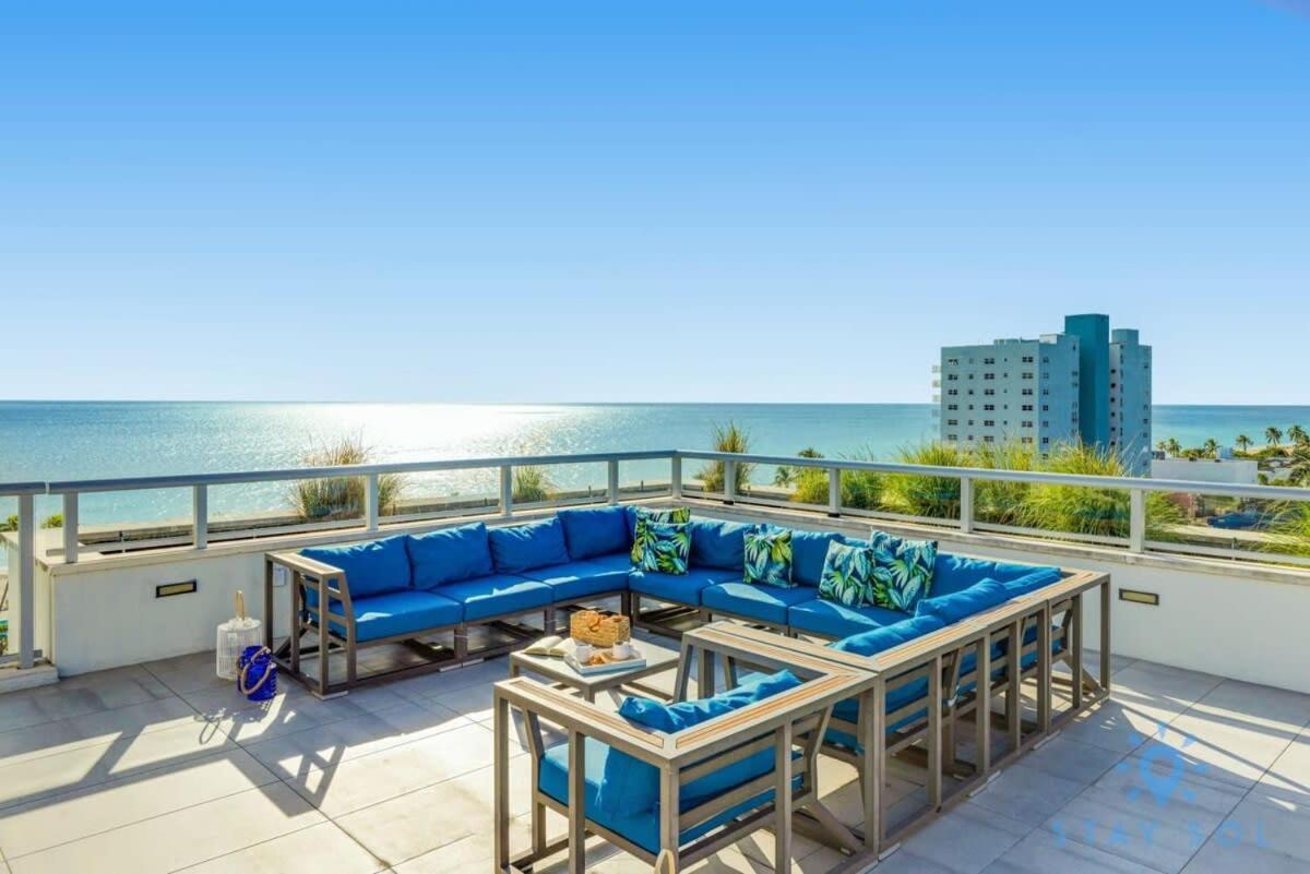 Rooftop Pool - Hollywood Beach Boardwalk Eksteriør bilde