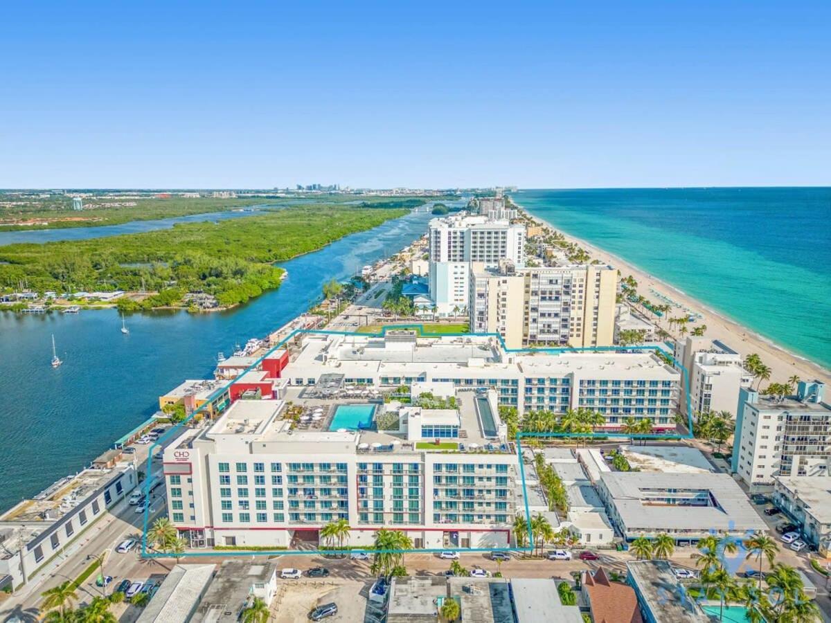 Rooftop Pool - Hollywood Beach Boardwalk Eksteriør bilde