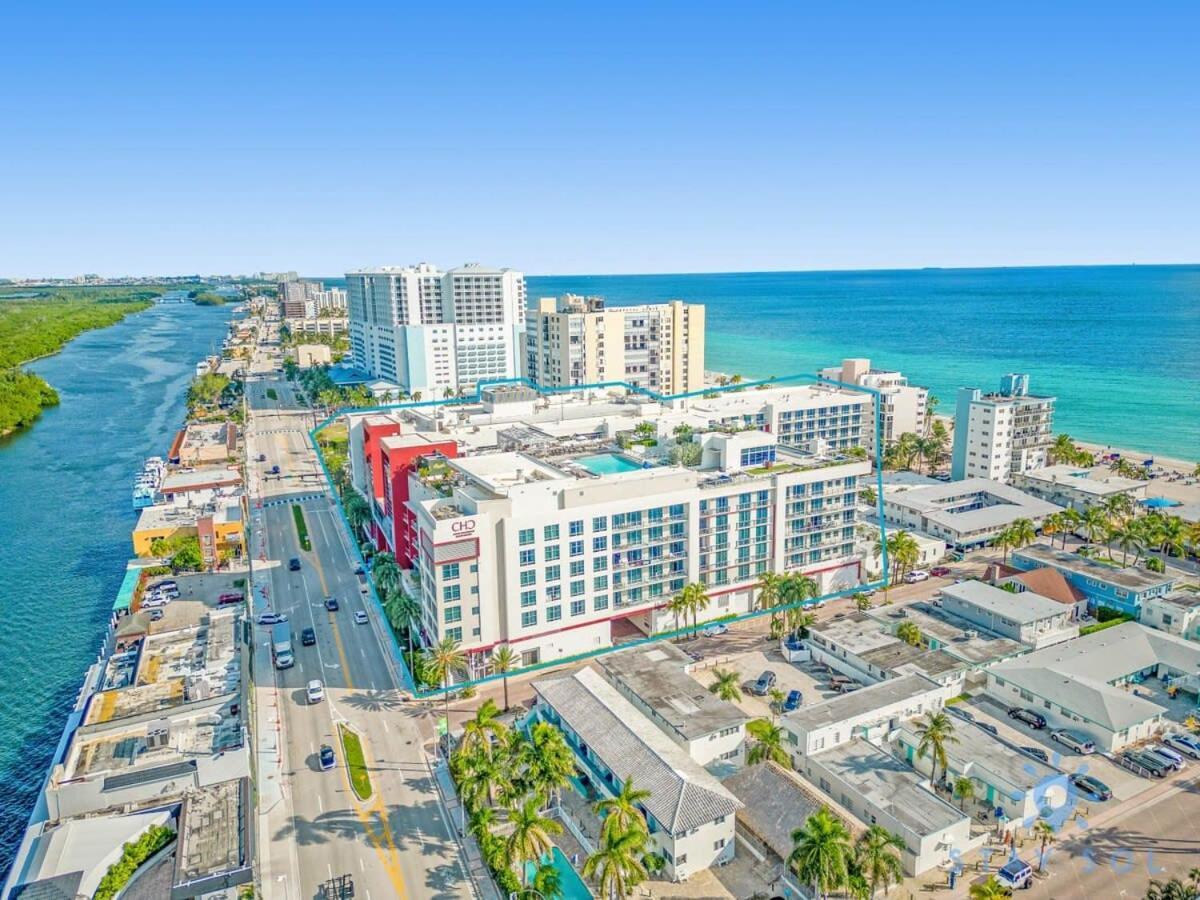 Rooftop Pool - Hollywood Beach Boardwalk Eksteriør bilde