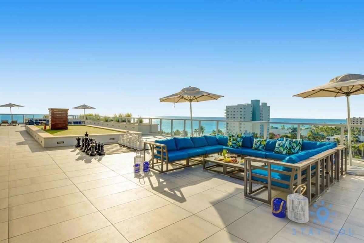 Rooftop Pool - Hollywood Beach Boardwalk Eksteriør bilde