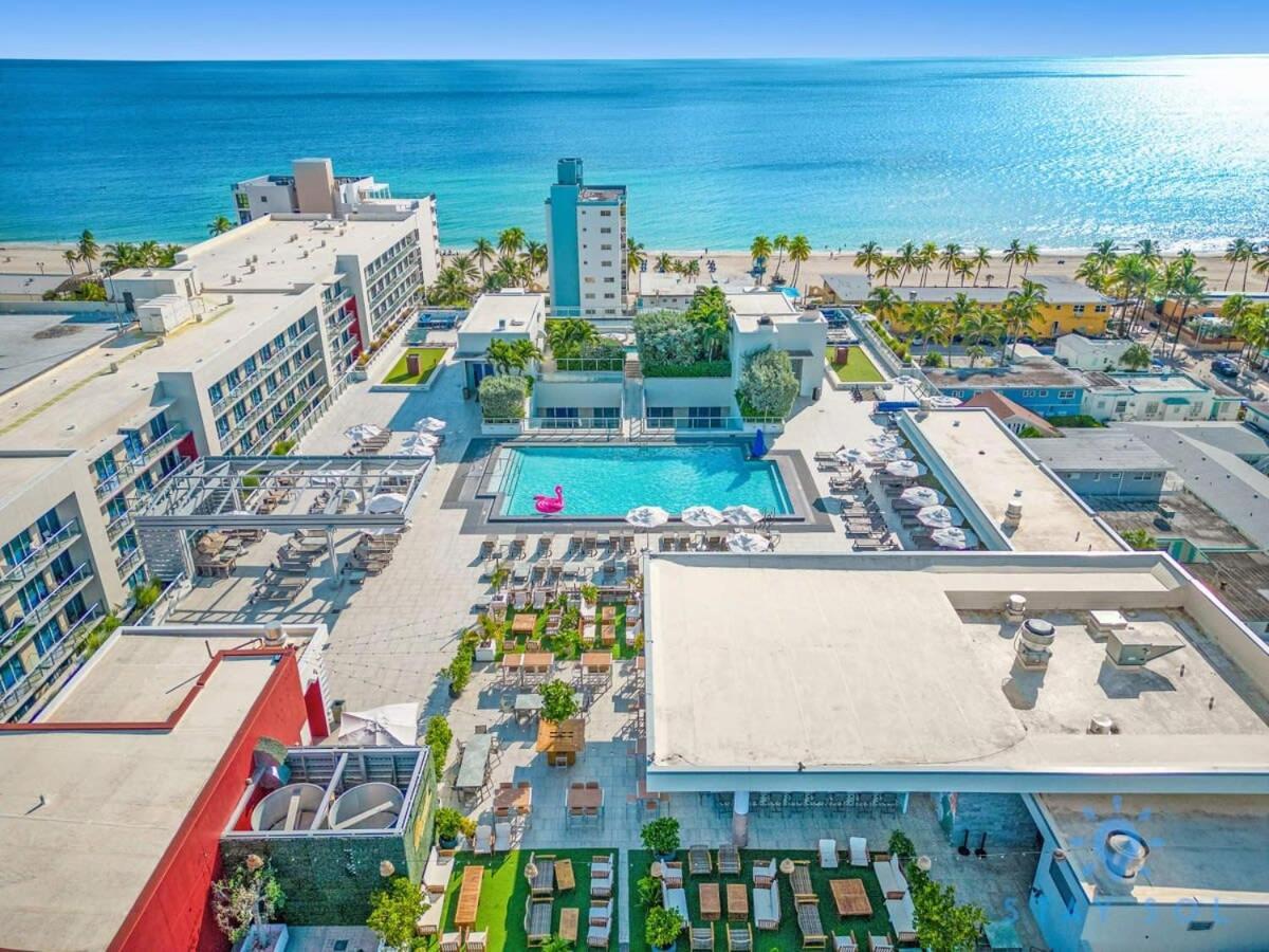 Rooftop Pool - Hollywood Beach Boardwalk Eksteriør bilde